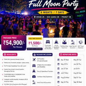 Thailand Full Moon Party Package